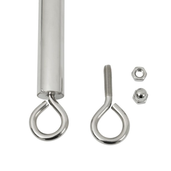 Banoch Spreidstang verstelbaar hoes 50 cm 80 cm zilver spreader bar bondage 10 scaled scaled