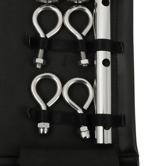 Banoch Spreidstang verstelbaar hoes 50 cm 80 cm zilver spreader bar bondage 11 scaled scaled