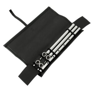 Banoch Spreidstang verstelbaar hoes 50 cm 80 cm zilver spreader bar bondage 4 scaled scaled