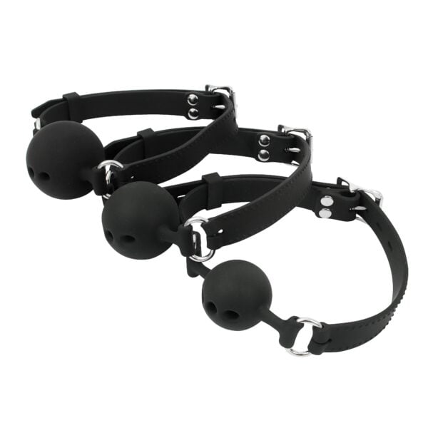 Banoch ball gag siliconen small medium en large scaled scaled