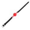 Banoch ballgag siliconen small rood O 35 cm 8 scaled scaled