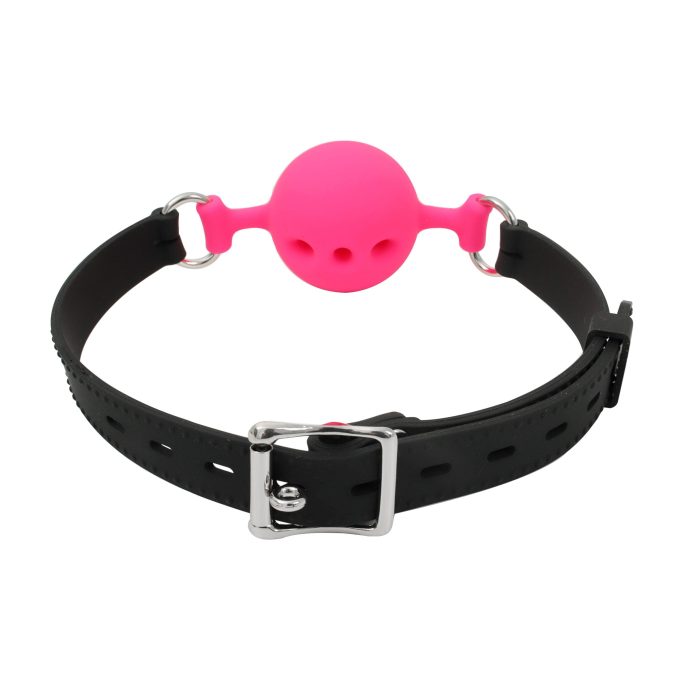 Banoch ballgag siliconen small roze O 35 cm bdsm 7 scaled scaled