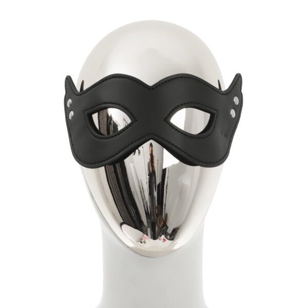 Banoch mask villain black masker van imitatieleer zwart 2 scaled scaled
