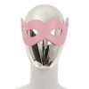 Banoch mask villain pink masker van imitatieleer roze 4 scaled scaled