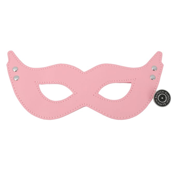 Banoch mask villain pink masker van imitatieleer roze 6 scaled scaled