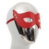 Banoch mask villain red masker van imitatieleer rood 2 scaled scaled