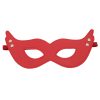 Banoch mask villain red masker van imitatieleer rood 3 scaled scaled