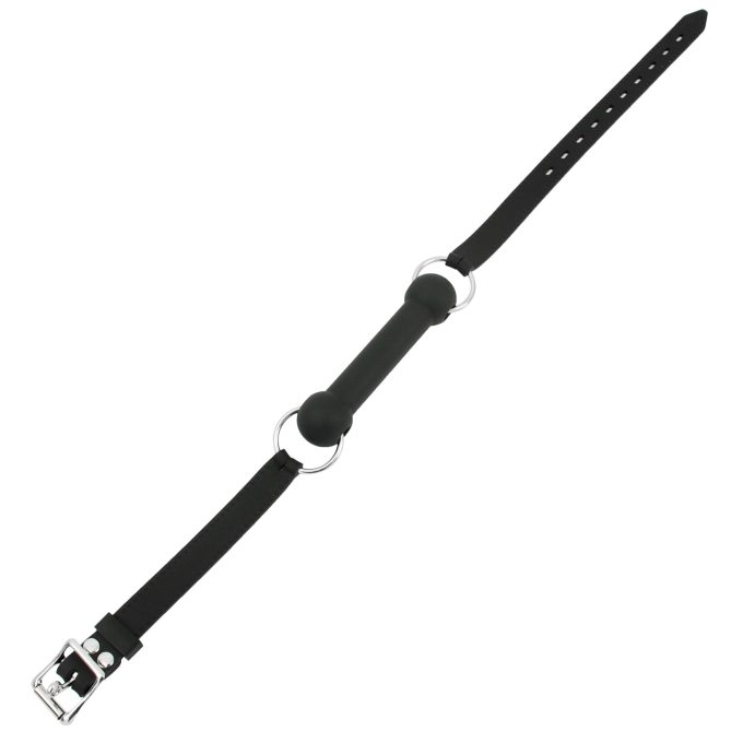 Banoch mondknevel recht alles siliconen zwart bit gag 1 scaled scaled