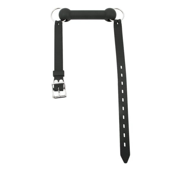 Banoch mondknevel recht alles siliconen zwart bit gag 6 scaled scaled