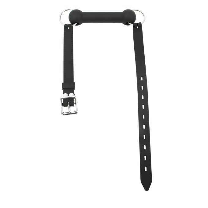 Banoch mondknevel recht alles siliconen zwart bit gag 6 scaled scaled