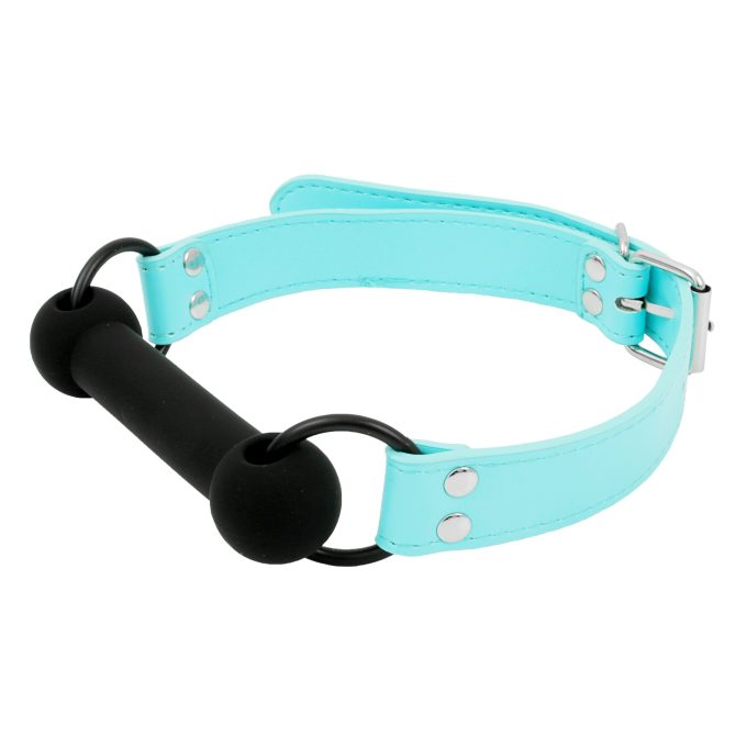 Banoch mondknevel recht siliconen blauw bit gag 4 scaled scaled
