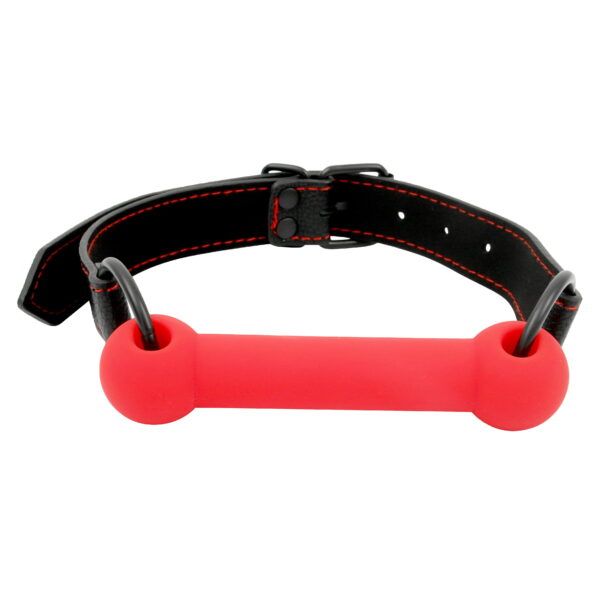 Banoch mondknevel recht siliconen rood bit gag bdsm 3 scaled scaled