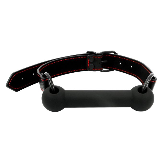 Banoch mondknevel recht siliconen zwart bit gag bondage 4 scaled scaled
