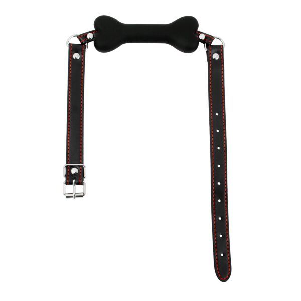 Banoch mouth gag bone siliconen gag bot zwart hondenbot bondage 2 scaled scaled