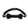 Banoch mouth gag bone siliconen gag bot zwart hondenbot bondage 3 scaled scaled