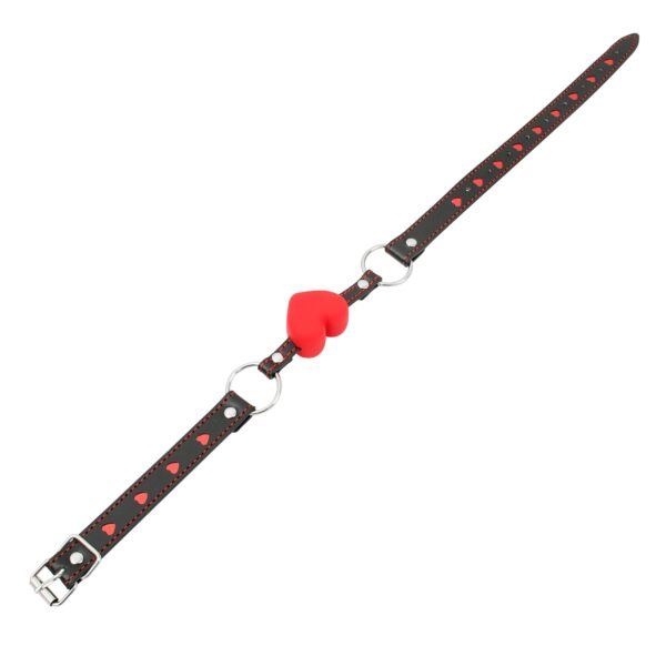 Banoch mouth gag siliconen hartje mondknevel hart 1 scaled scaled