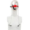 Banoch siliconen Ballgag tepelklemmen rood 4 scaled scaled