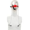 Banoch siliconen Ballgag tepelklemmen rood 4 scaled scaled