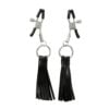 Pinch Tepelklemmen Black Tassel Verstelbaar Tepelkwastjes Zwart 5 scaled scaled