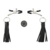 Pinch Tepelklemmen Black Tassel Verstelbaar Tepelkwastjes Zwart 6 scaled scaled