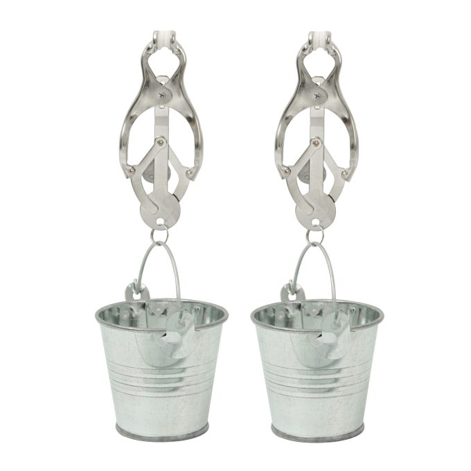 Pinch Tepelklemmen Cloverclamps met emmertje grijs 4 scaled scaled