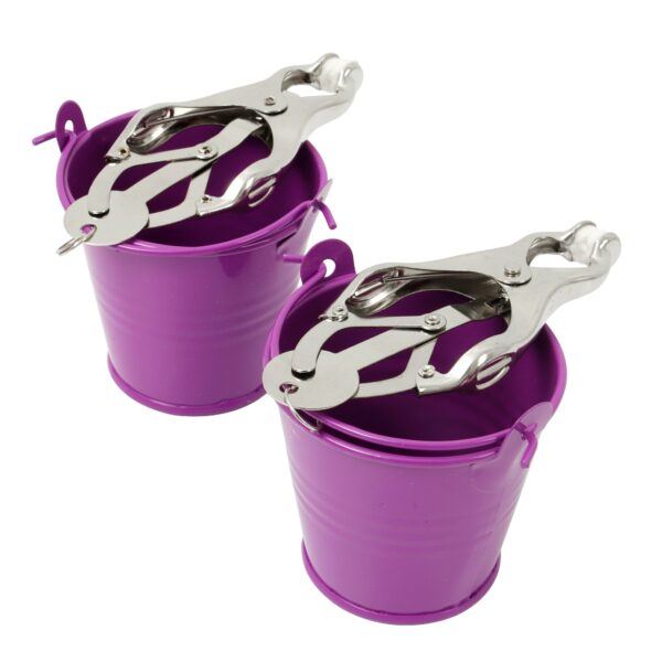 Pinch Tepelklemmen Cloverclamps met emmertje paars 1 scaled scaled