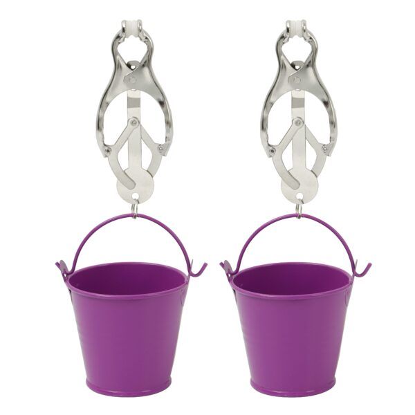 Pinch Tepelklemmen Cloverclamps met emmertje paars 5 scaled scaled