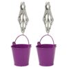 Pinch Tepelklemmen Cloverclamps met emmertje paars 6 scaled scaled