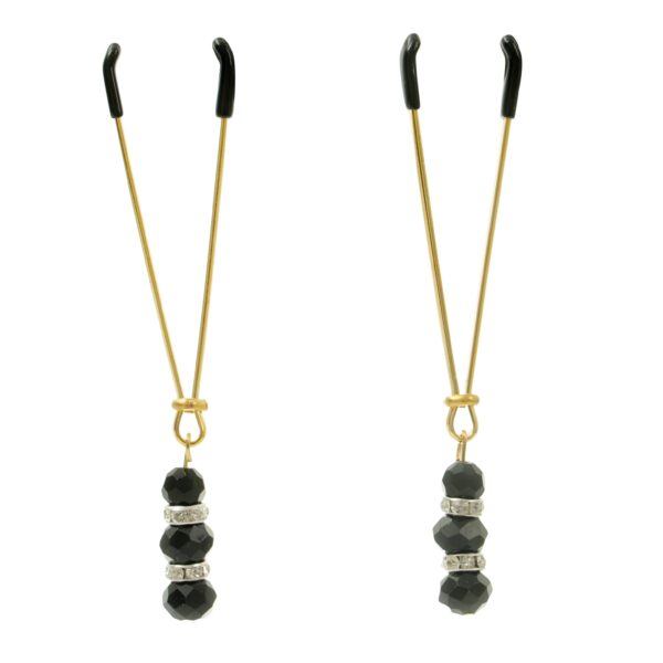 Pinch Tepelklemmen Nipple Clamp Diamond Gold Pincet Verstelbaar met diamantjes 1 scaled scaled
