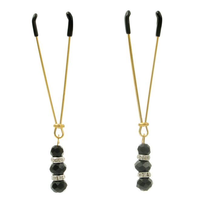 Pinch Tepelklemmen Nipple Clamp Diamond Gold Pincet Verstelbaar met diamantjes 1 scaled scaled