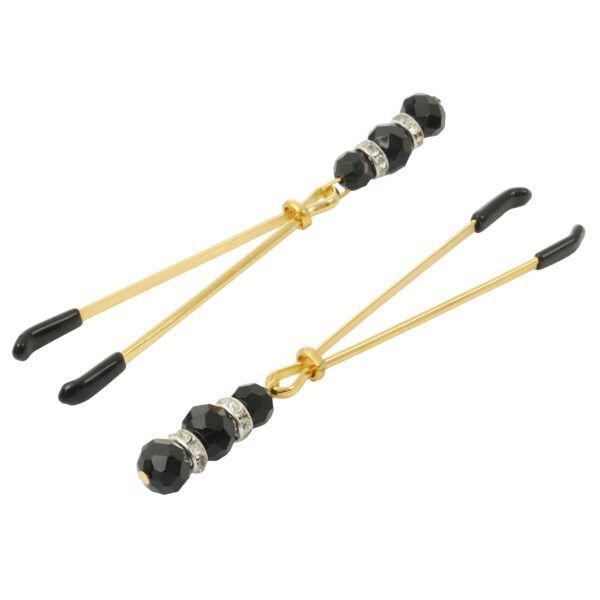 Pinch Tepelklemmen Nipple Clamp Diamond Gold Pincet Verstelbaar met diamantjes 5 scaled scaled
