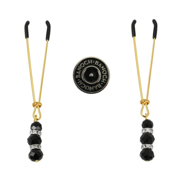 Pinch Tepelklemmen Nipple Clamp Diamond Gold Pincet Verstelbaar met diamantjes 6 scaled scaled