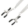 Pinch Tepelklemmen Nippleclamps punk Verstelbaar met Ketting Wit 2 scaled scaled