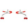 Pinch Tepelklemmen Nippleclamps red Verstelbaar Rood met belletjes 1 scaled scaled