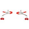 Pinch Tepelklemmen Nippleclamps red Verstelbaar Rood met belletjes 1 scaled scaled