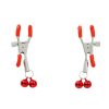 Pinch Tepelklemmen Nippleclamps red Verstelbaar Rood met belletjes 3 scaled scaled