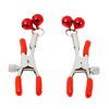 Pinch Tepelklemmen Nippleclamps red Verstelbaar Rood met belletjes 5 scaled scaled