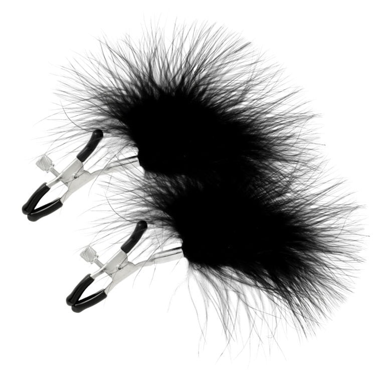 Pinch Tepelklemmen Pince de Plume Noir Veertjes Zwart 1 scaled scaled
