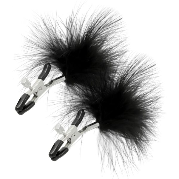 Pinch Tepelklemmen Pince de Plume Noir Veertjes Zwart 2 scaled scaled