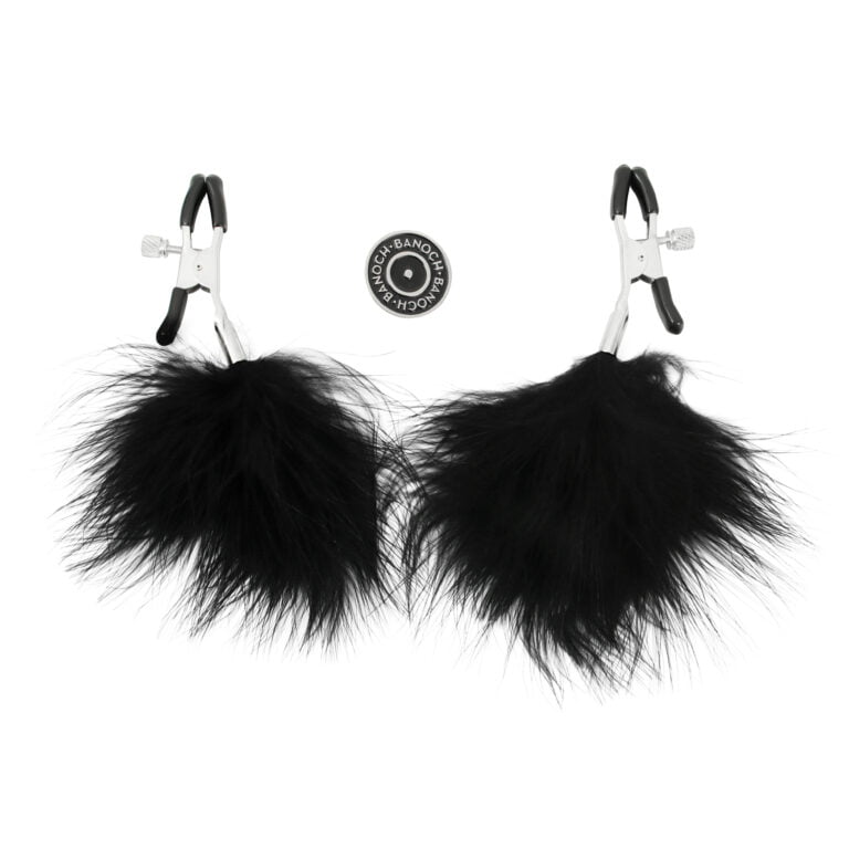 Pinch Tepelklemmen Pince de Plume Noir Veertjes Zwart 6 scaled scaled