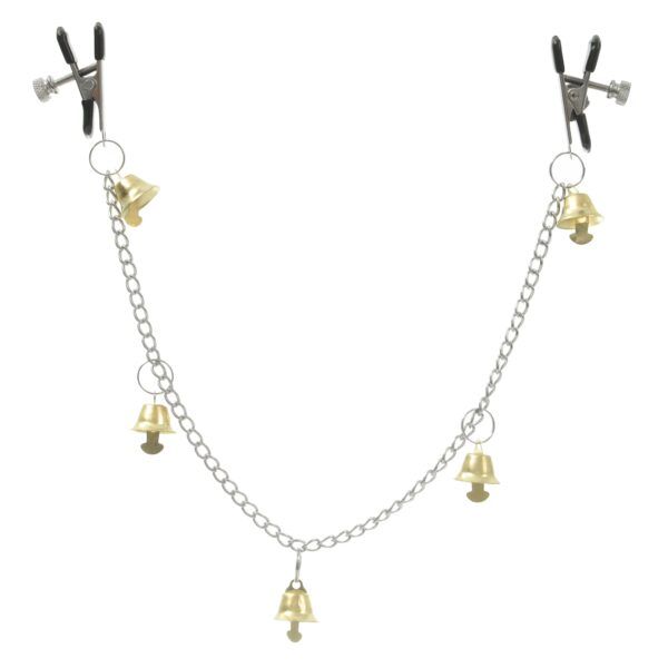 Pinch Tepelklemmen Pinces Bell2 Ketting Verstelbaar gouden Belletjes 5 scaled scaled