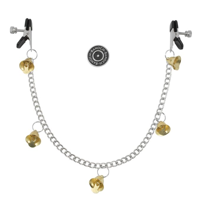 Pinch Tepelklemmen Pinces Bell2 Ketting Verstelbaar gouden Belletjes 6 scaled scaled