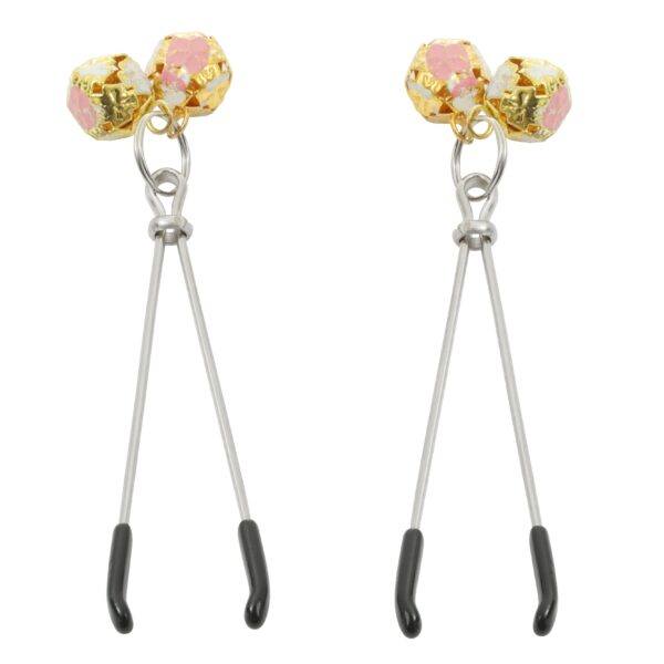 Pinch Tepelklemmen Pinces boules dOr Verstelbaar Pincet met gouden Balletjes bdsm 3 scaled scaled