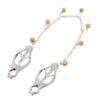 Pinch Tepelklemmen Pinces boules dOr2 Ketting Balletjes 3 scaled scaled