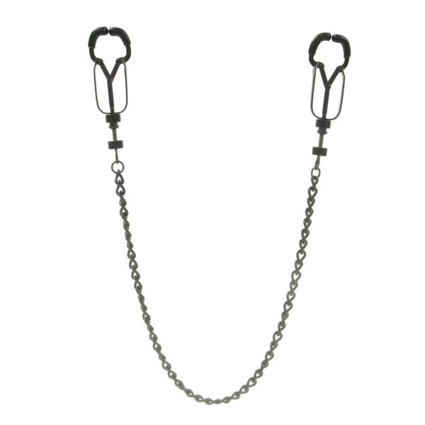 Pinch Tepelklemmen Pinces de Q. Noir bauhaus Verstelbaar Ketting Zwart 1 scaled scaled