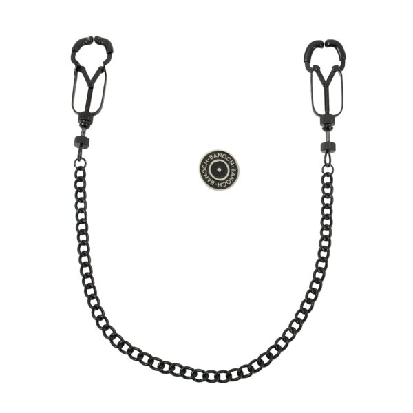 Pinch Tepelklemmen Pinces de Q. Noir bauhaus Verstelbaar Ketting Zwart 5 scaled scaled