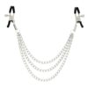 Pinch tepelklemmen Triple link silver verstelbaar met ketting bdsm 1 scaled scaled