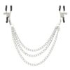 Pinch tepelklemmen Triple link silver verstelbaar met ketting bdsm 2 scaled scaled