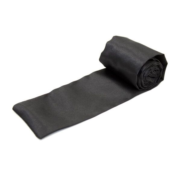 Banoch Blindoek ZwartWit zacht 150 cm 8 cm breed 1