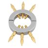 Banoch Ballstretcher with pin gold 35 mm 300 gram CBT 4 scaled